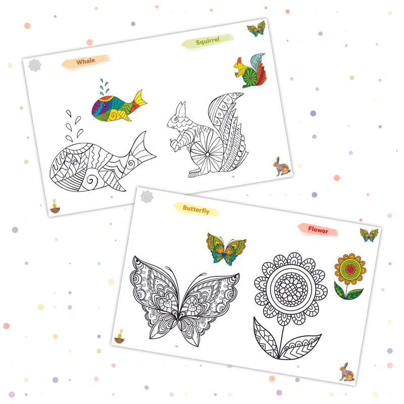 STEAM Art And Craft - Doodling Activity Book-Level 3