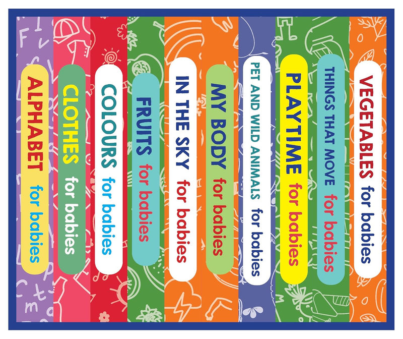 My First Library Box  - Set of 10 Board Books