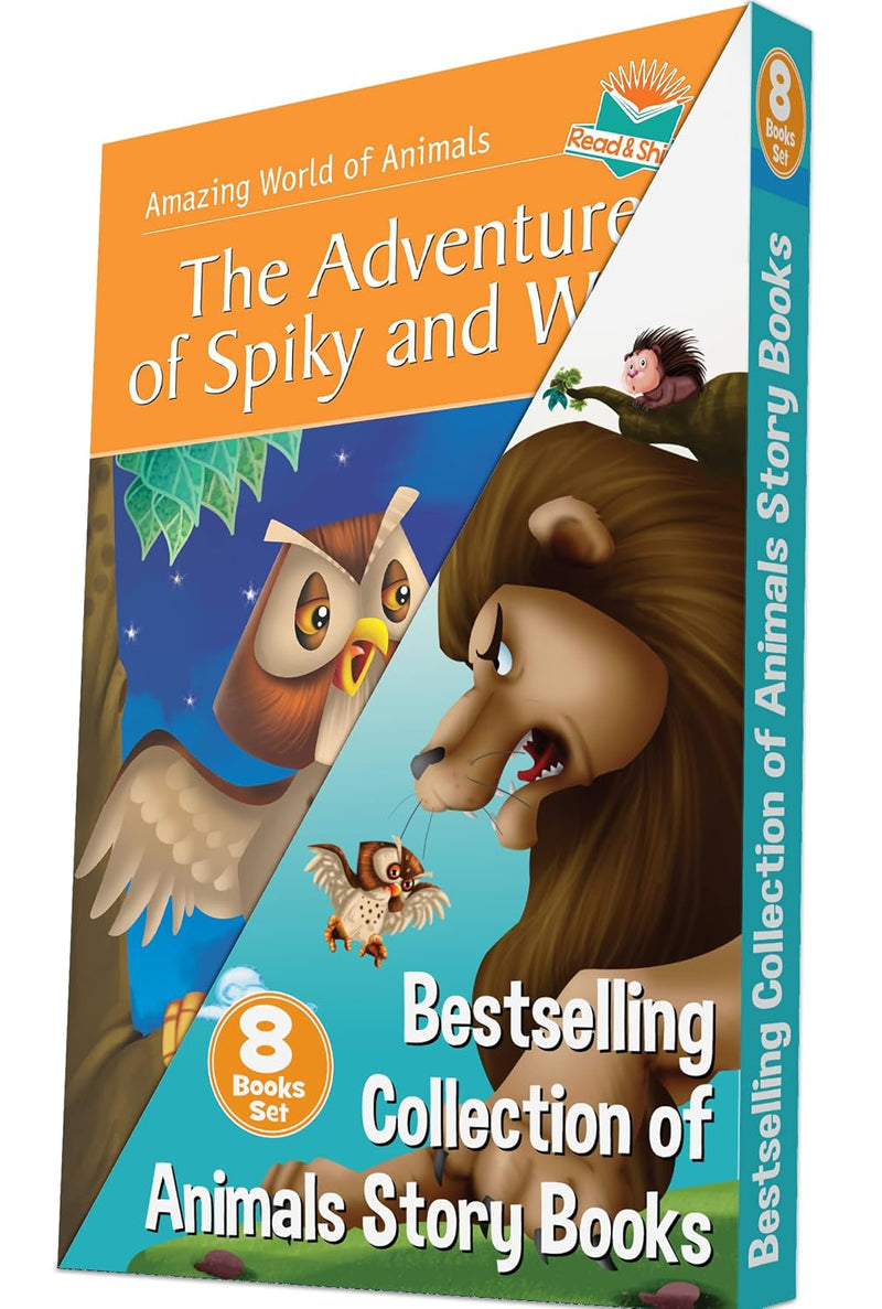 BESTSELLING COLLECTION OF ANIMAL STORY BOOKS for Kids | Set of 8 books