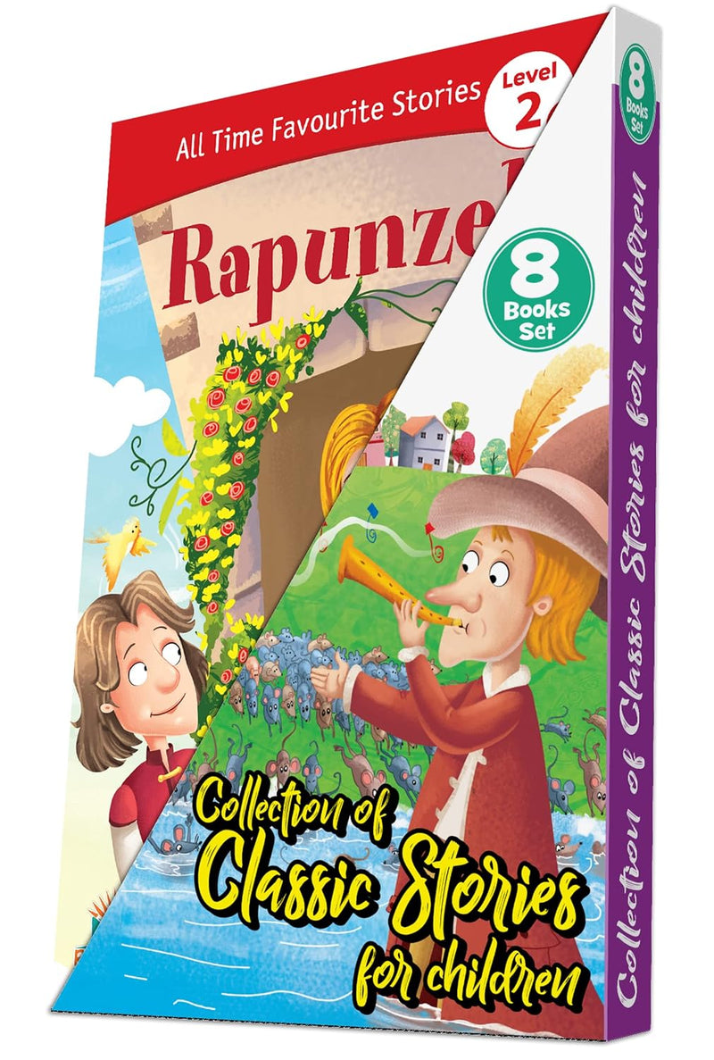 Set of 8 Classic Story Books for Children