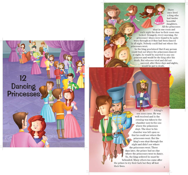 Set of 10 Grimm's Tales Picture Story Books for 3+