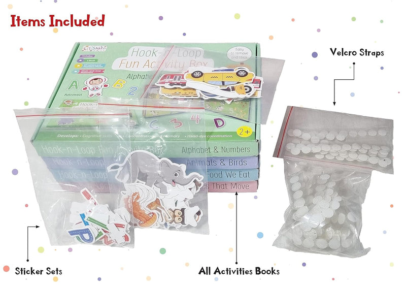 Hook Loop Fun Activity Box Set of 2