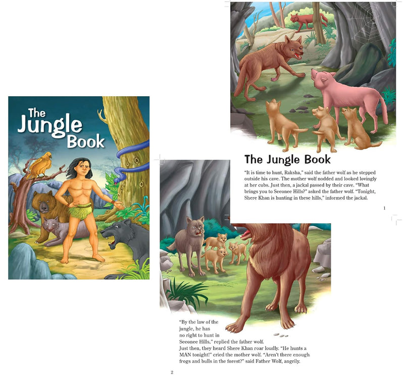 Set of 10 Classic Tales Picture Story Books for 3+