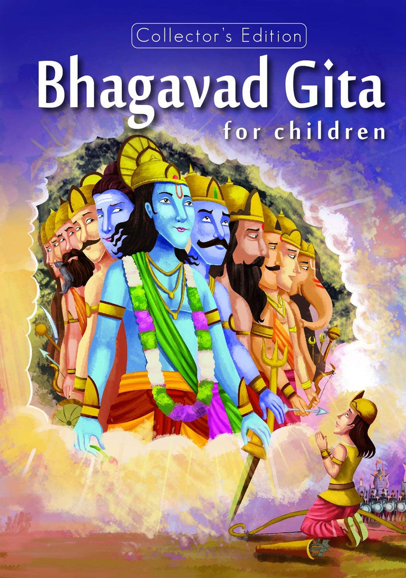 Pegasus Religious Books Set of 2- Shrimad Bhagavad Gita & Mahabharata for Children