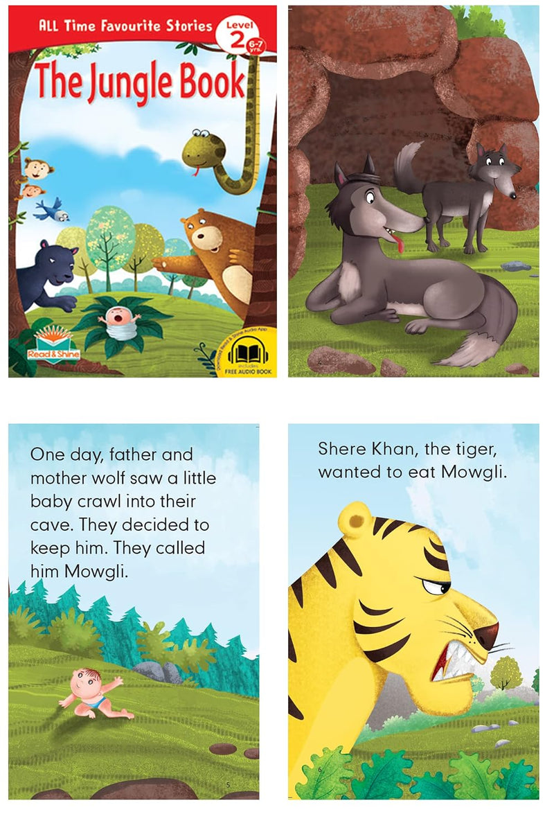Set of 8 Classic Story Books for Children