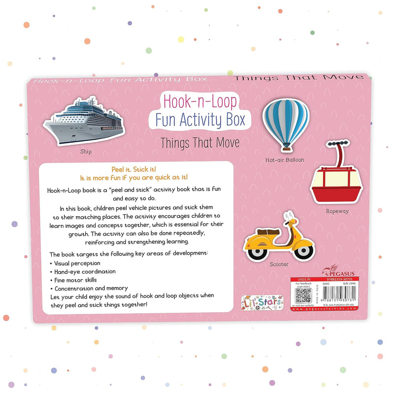 Hook Loop Fun Activity Box Set of 2