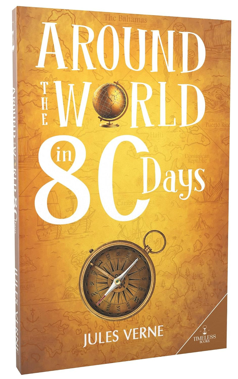 Around the World in 80 Days Classic Book | Jules Verne | Adventure Story for Young Readers