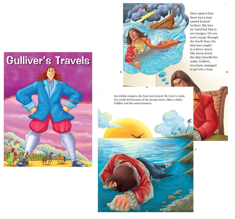 Set of 10 Classic Tales Picture Story Books for 3+
