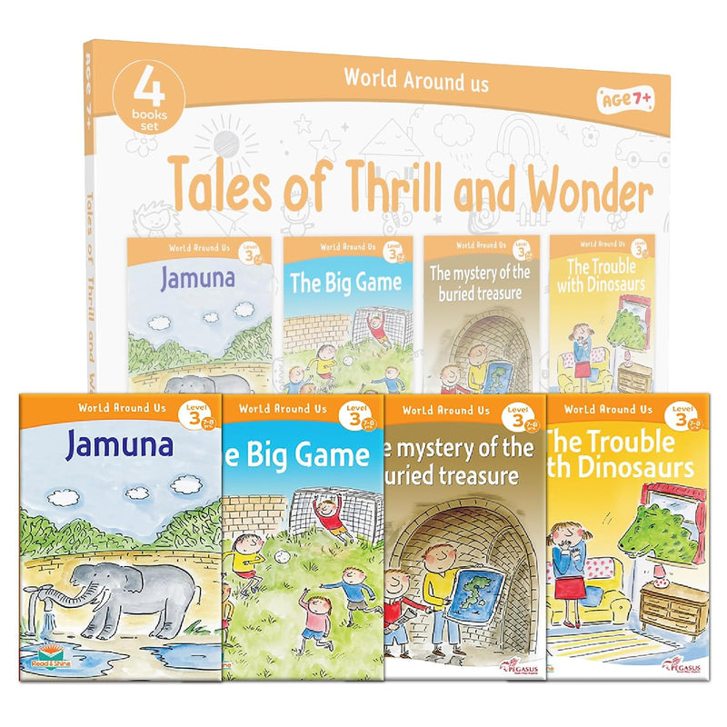 Mystery & Adventure Books for Kids | Tales of Thrill and Wonder Collection | ( Age 4+ Years )