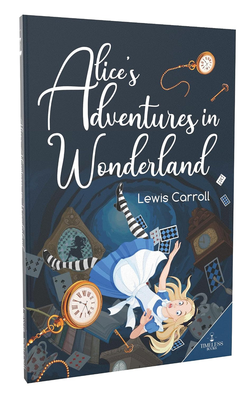 Alice in Wonderland Classic Story Book | Lewis Carroll | Timeless Fantasy Fiction for Young Readers