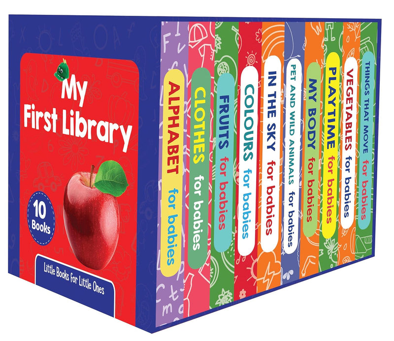 My First Library Box  - Set of 10 Board Books