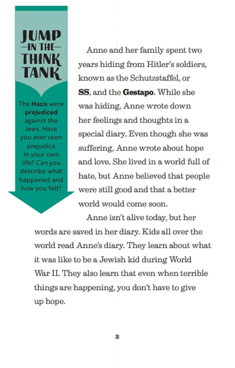 Inspiring Story Book of Anne Frank, Princess Diana and Malala Yousafzai (Set of 3 Books) for Children