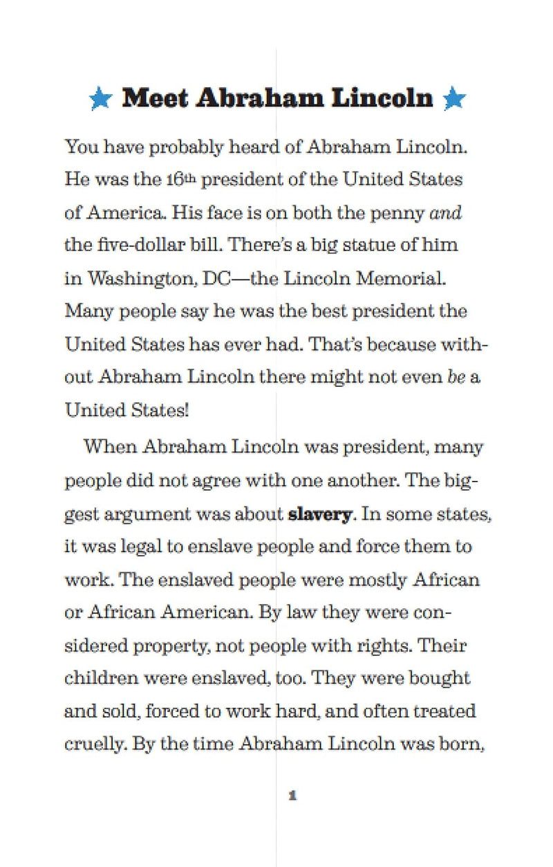 Inspirational Leader Story Book of Abraham Lincoln, Barack Obama and Martin Luther King Jr. (Set of 3 Books) for Children