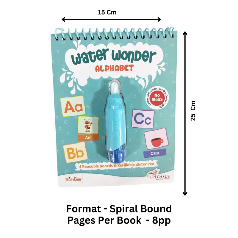 Water Wonder - Alphabet Magical Colouring Book