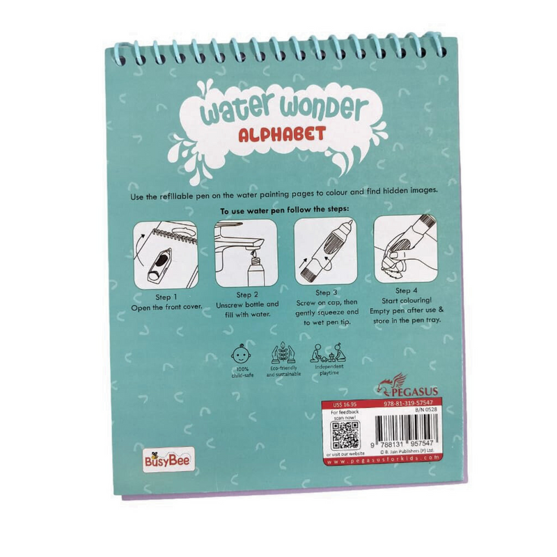 Water Wonder - Alphabet Magical Colouring Book