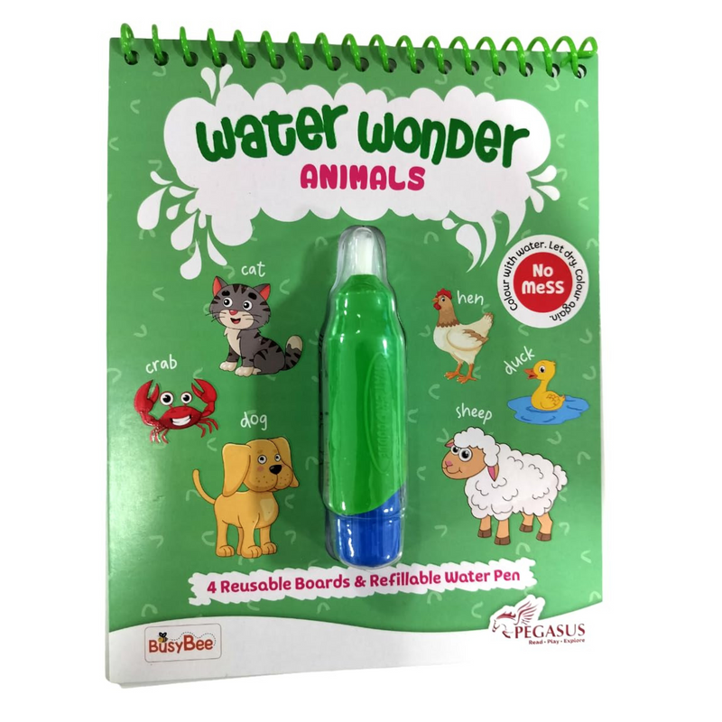 Water Wonder - Animals Magical Colouring Book