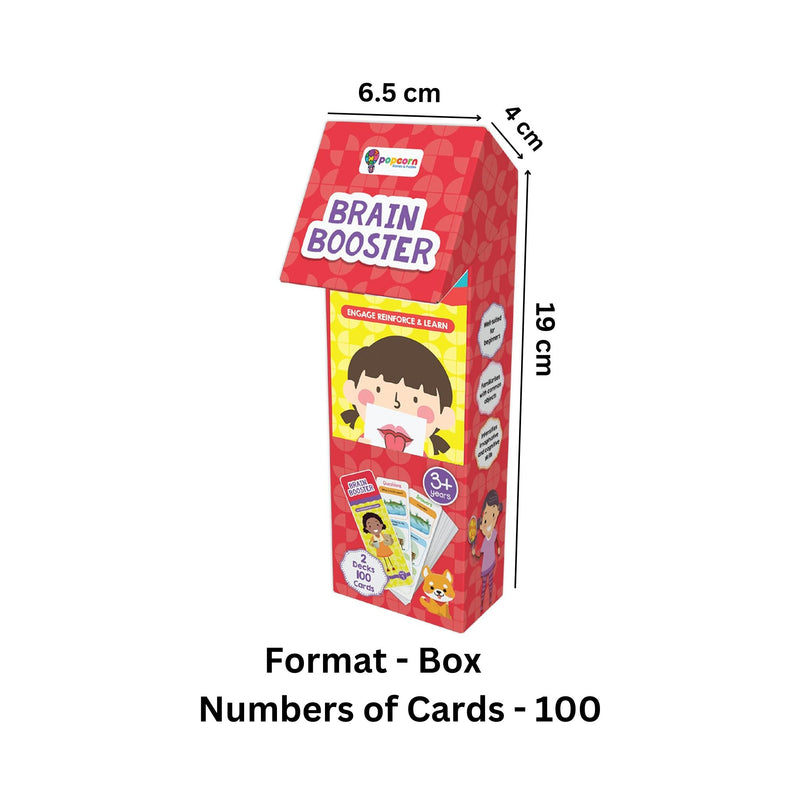 Brain Booster- Engage Reinforce and Learn 2 Decks 100 Cards