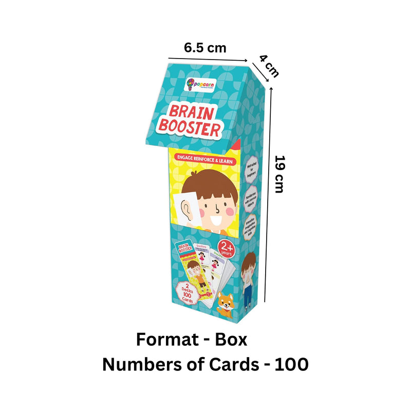 Brain Booster- Engage Reinforce and Learn 2 Decks 100 Cards