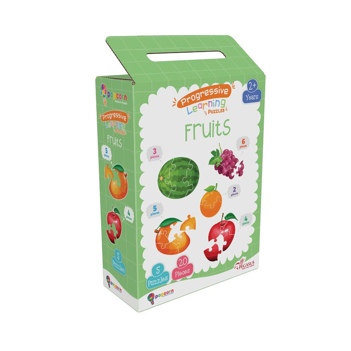 Progressive Learning Puzzles - Fruits