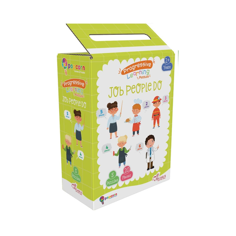 Progressive Learning Puzzles - Jobs People Do