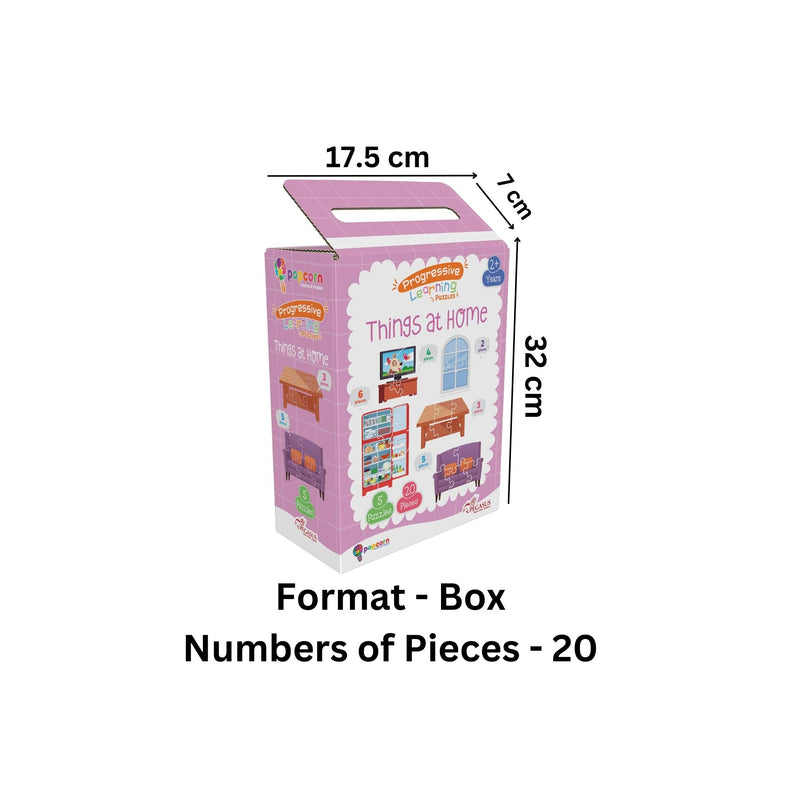 Progressive Learning Puzzles - Things at Home