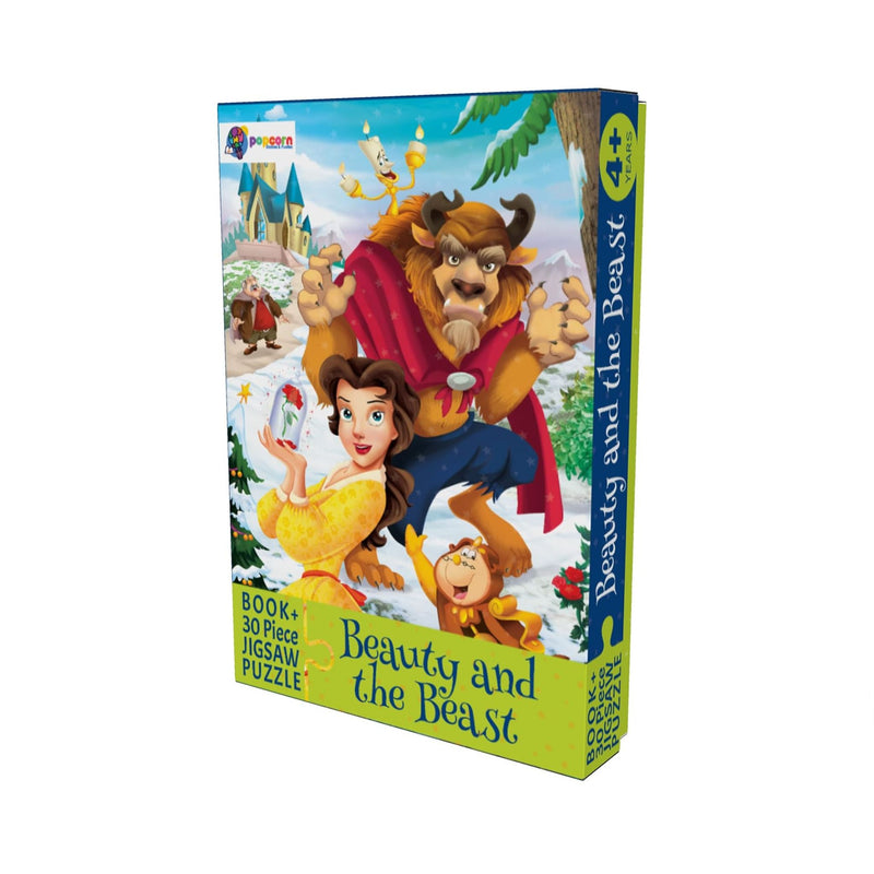 Beauty and the Beast - Book+ 30 Piece Jigsaw Puzzle