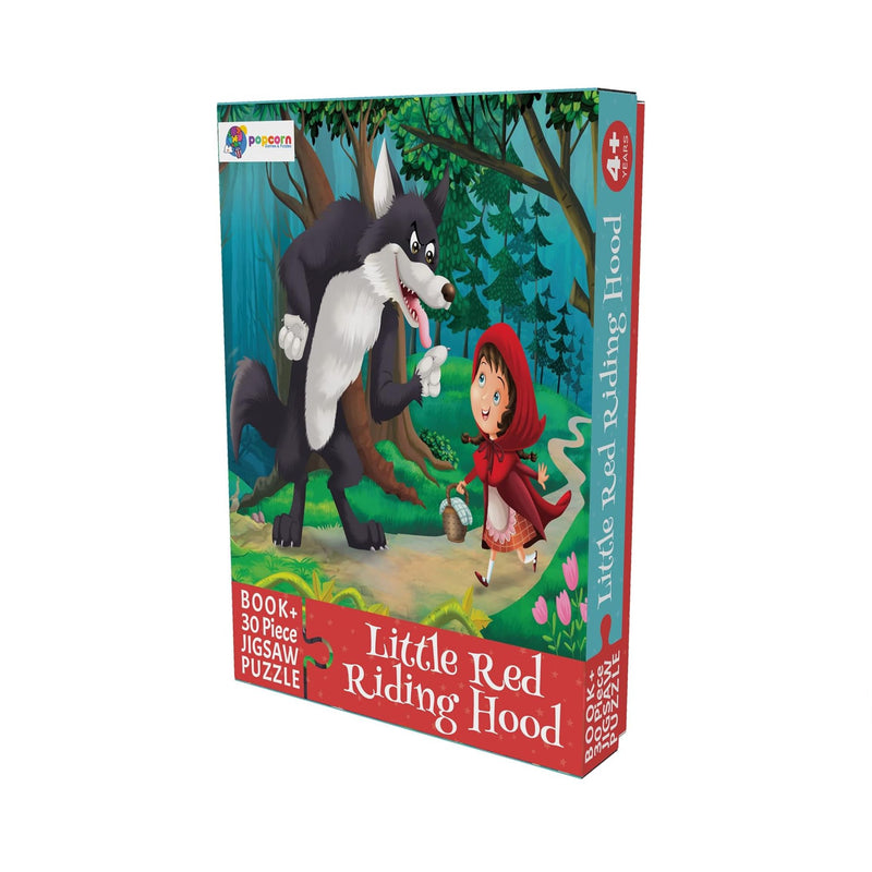 Little Red Riding Hood – Book + 30-Piece Jigsaw Puzzle