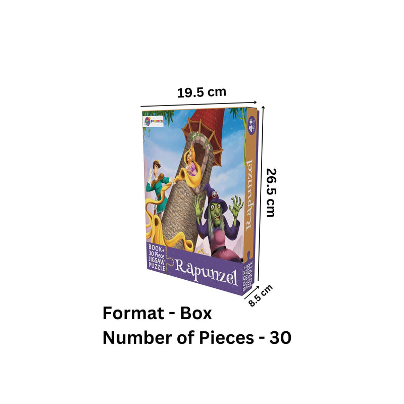Rapunzel – Book + 30-Piece Jigsaw Puzzle