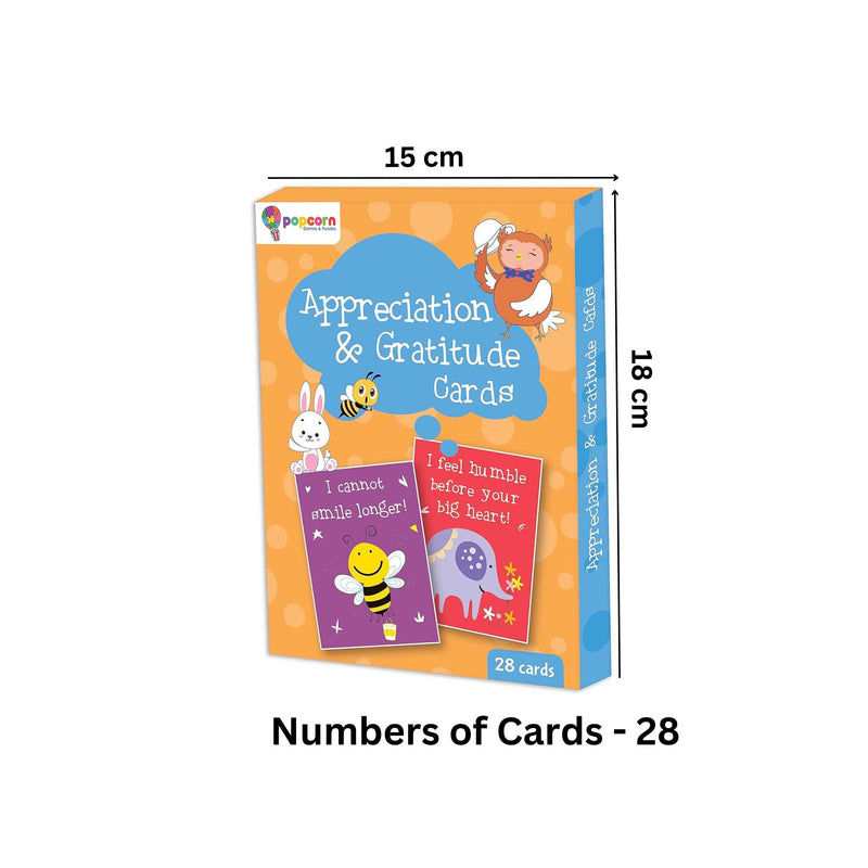 Popcorn Games & Puzzles - Appreciation and Gratitude Cards