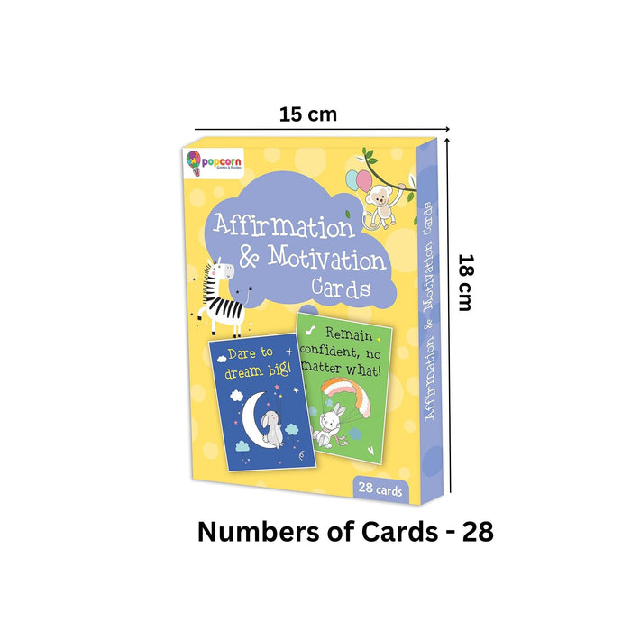 Popcorn Games & Puzzles - Affirmation & Motivation Cards