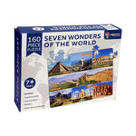 Seven Seven Wonders of the World Puzzle | 160 Piece Jigsaw Puzzle | Ages 7+