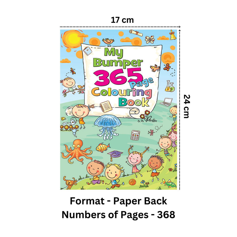 My Bumper 365 Page Colouring Book