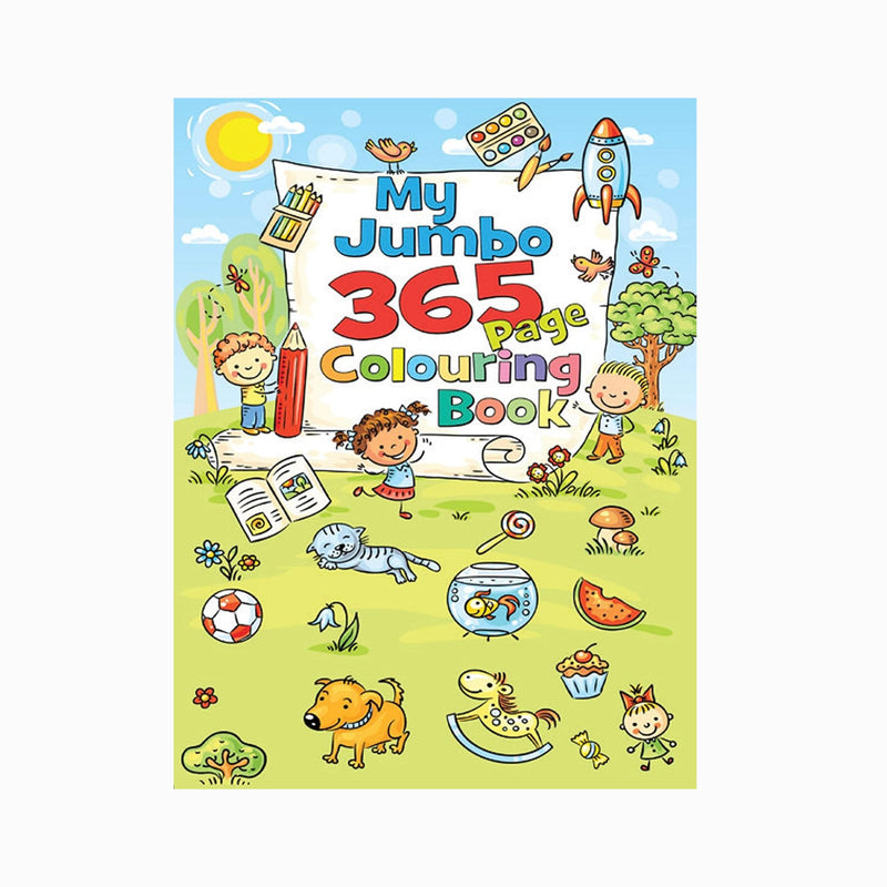 My Jumbo 365 Page Colouring Book