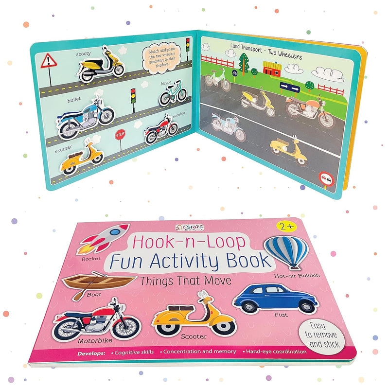 Hook Loop Fun Activity Box Set of 4