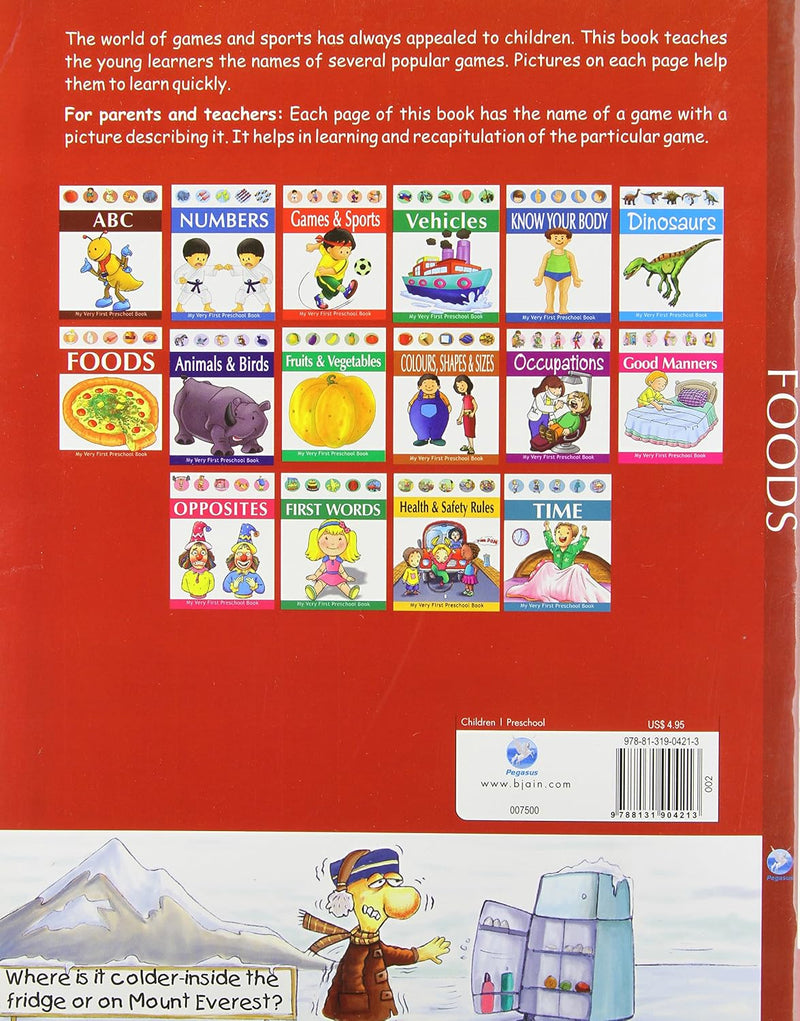 Foods - My Very First Preschool Book