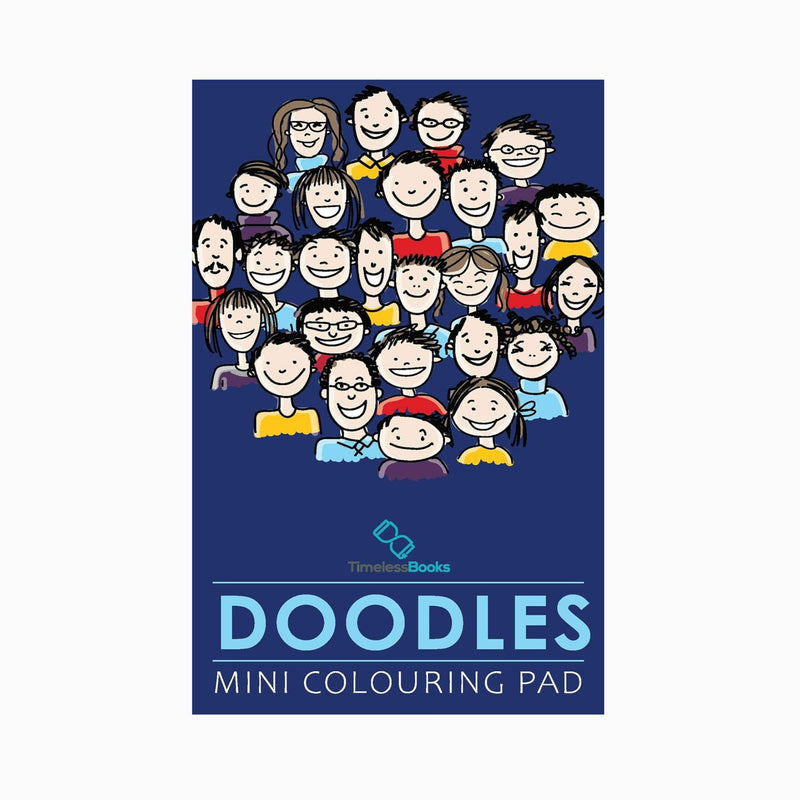 Doodle - Mini Adult Colouring Pad