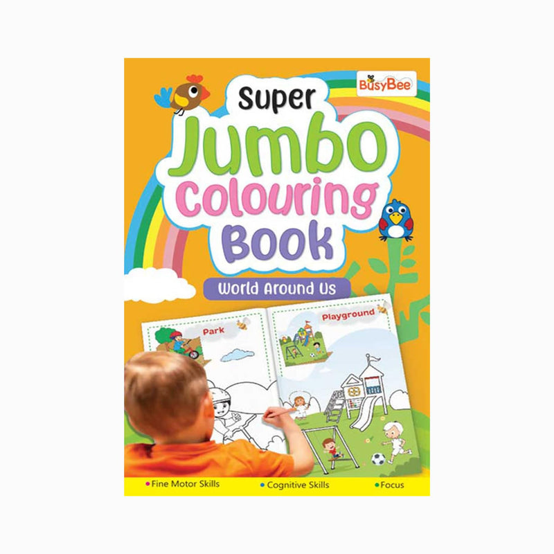 Super Jumbo Colouring Book (World Around Us)
