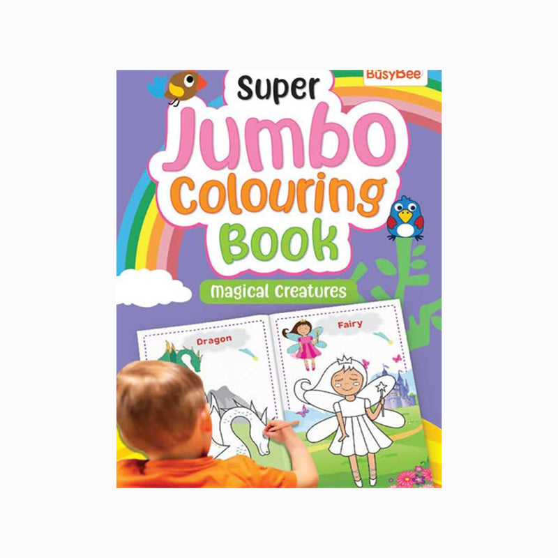 Super Jumbo Colouring Book (Magical Creature)