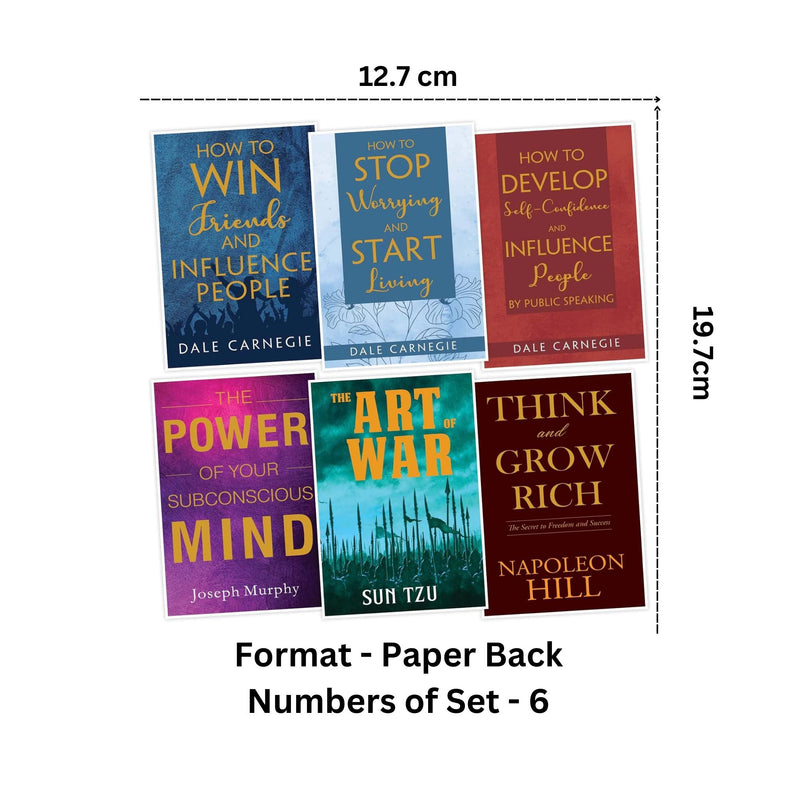 Pack of 6 - Self Help Book for Adult