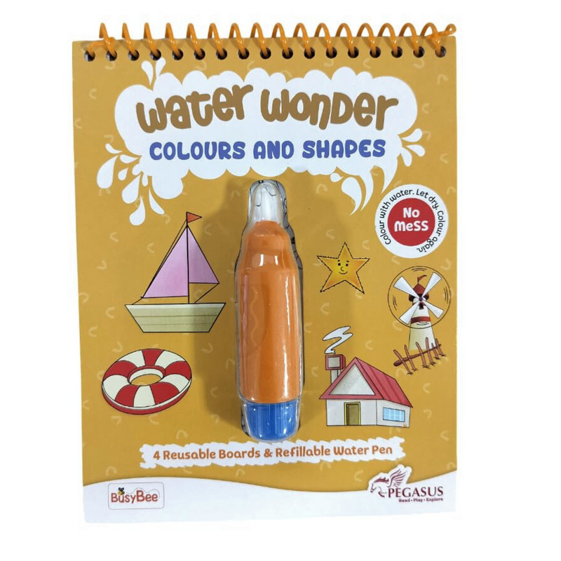 Water Wonder - Colours & Shapes Magical Colouring Book