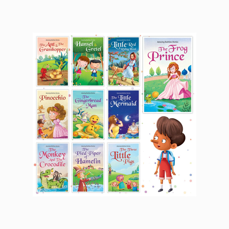 Pack of 10 Bedtime Story Books