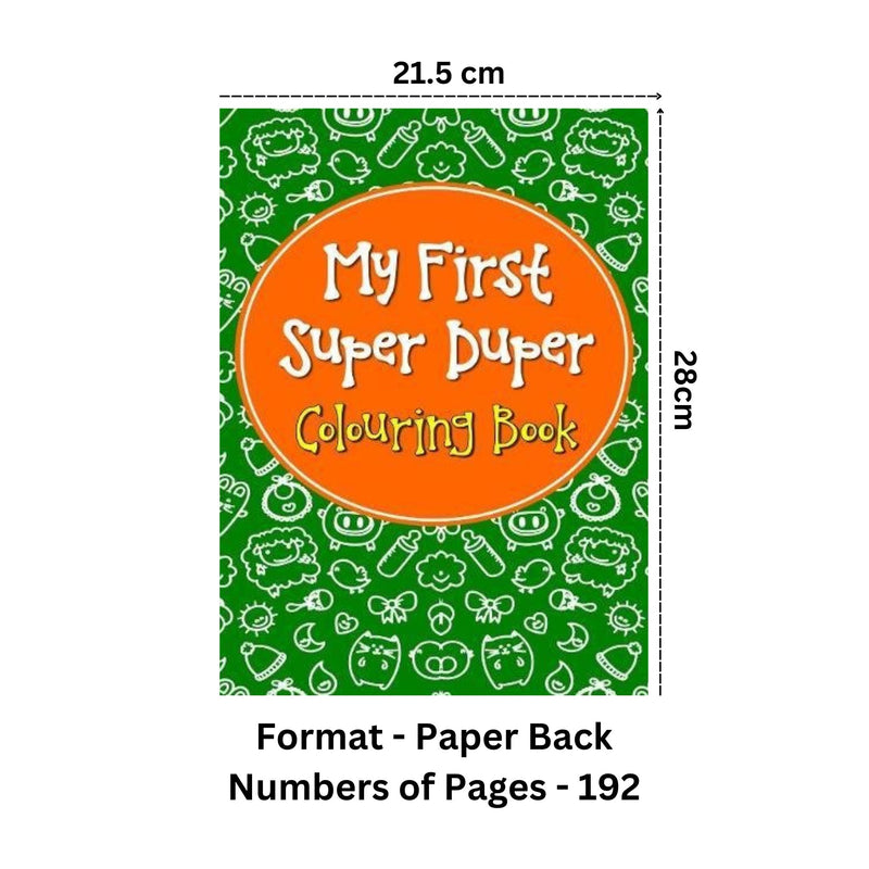 My First Super Duper Colouring Book
