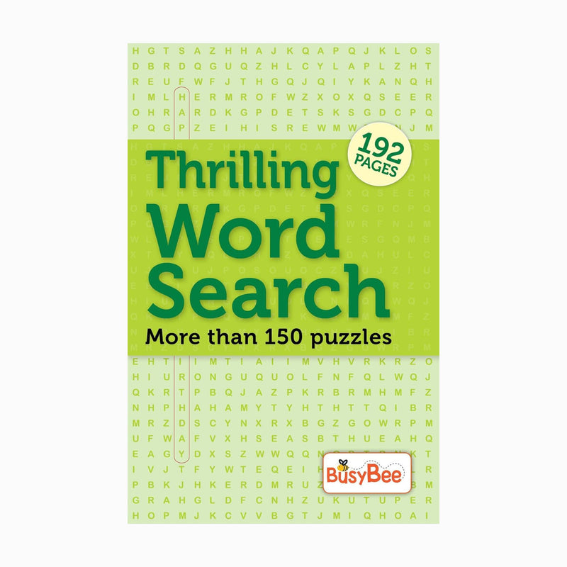 192-Page Word Search Puzzles – Thrilling Word Search Puzzle