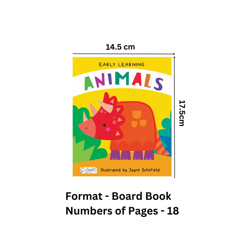 Animals - Early Learning Padded Board Books