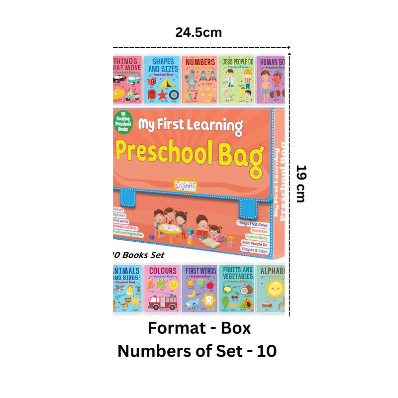 My First Learning Bag - Preschool Bag