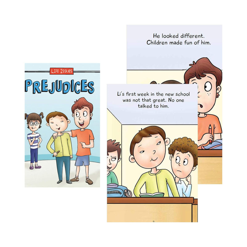 Set of 8 - Life Issues Reading Book for kids