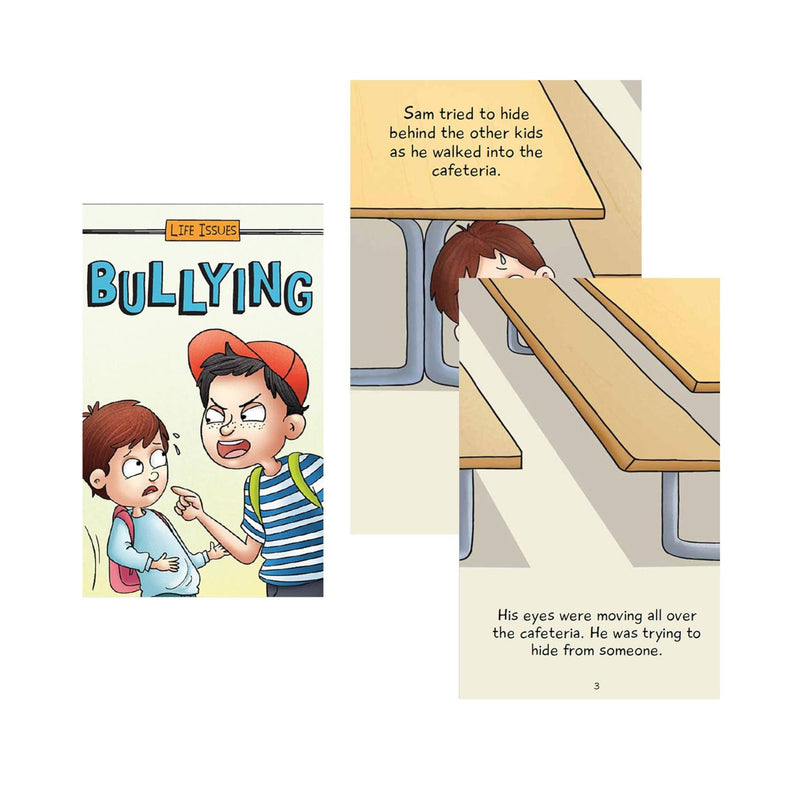 Set of 8 - Life Issues Reading Book for kids