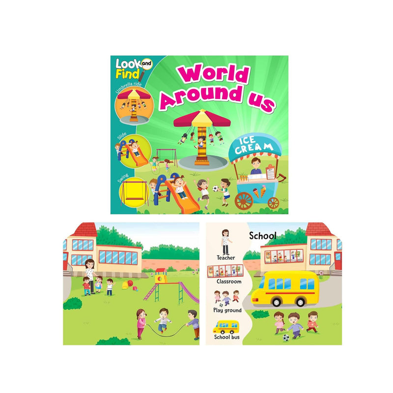 Set of 4 Look & Find Board Books