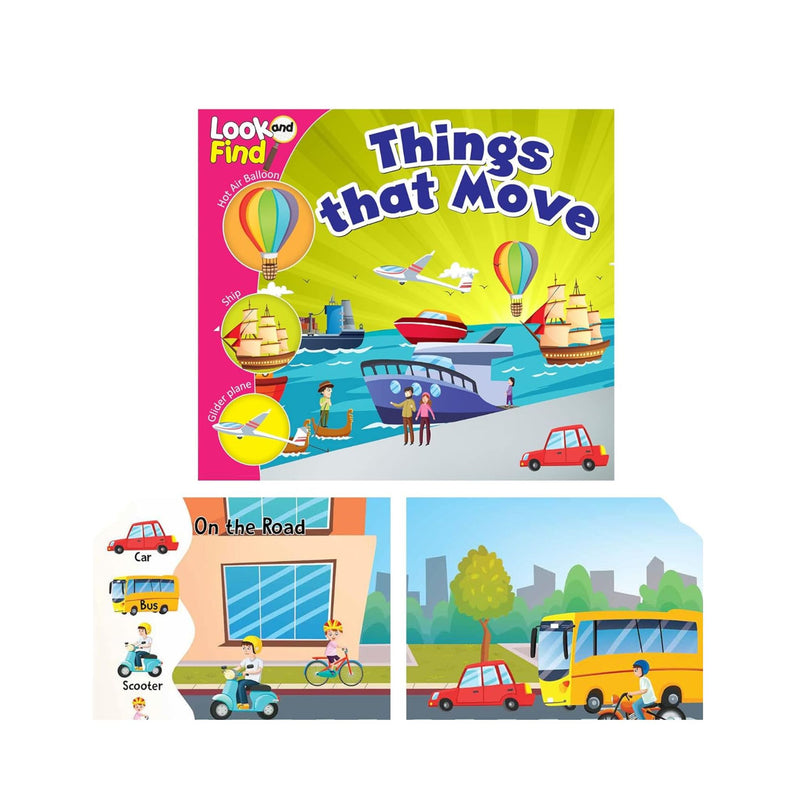 Set of 4 Look & Find Board Books