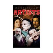 Colorful Children's Art Book Cover, Illustrated Artistic Adventures for Children